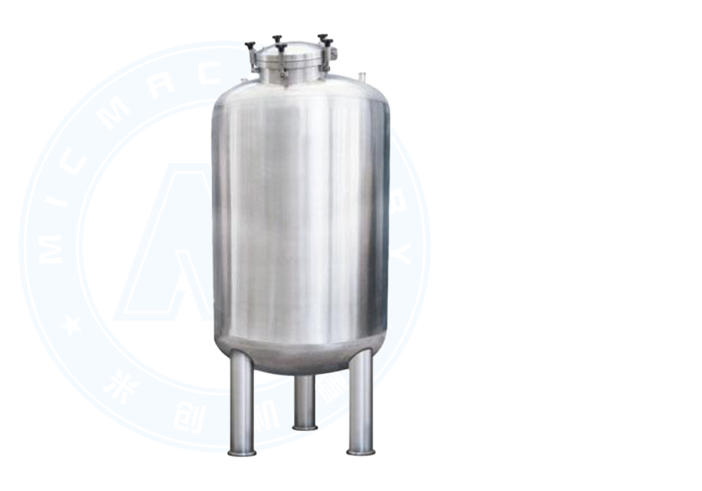 Single-layer vertical liquid storage tank