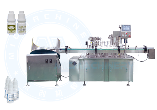 Eye drop filling machine