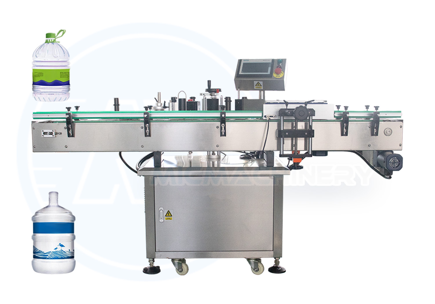 pail labeling machine