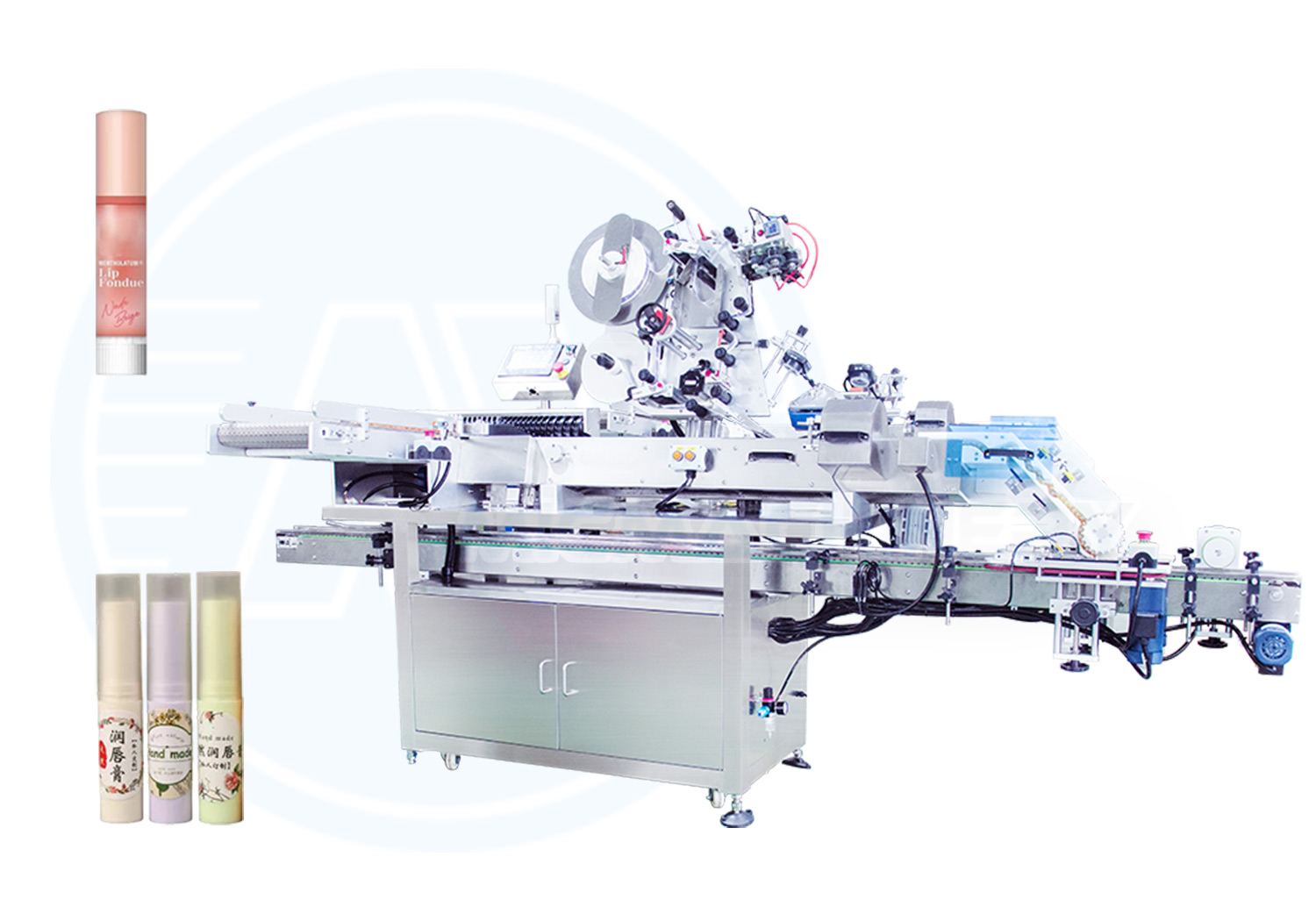 lipstick labeling machine
