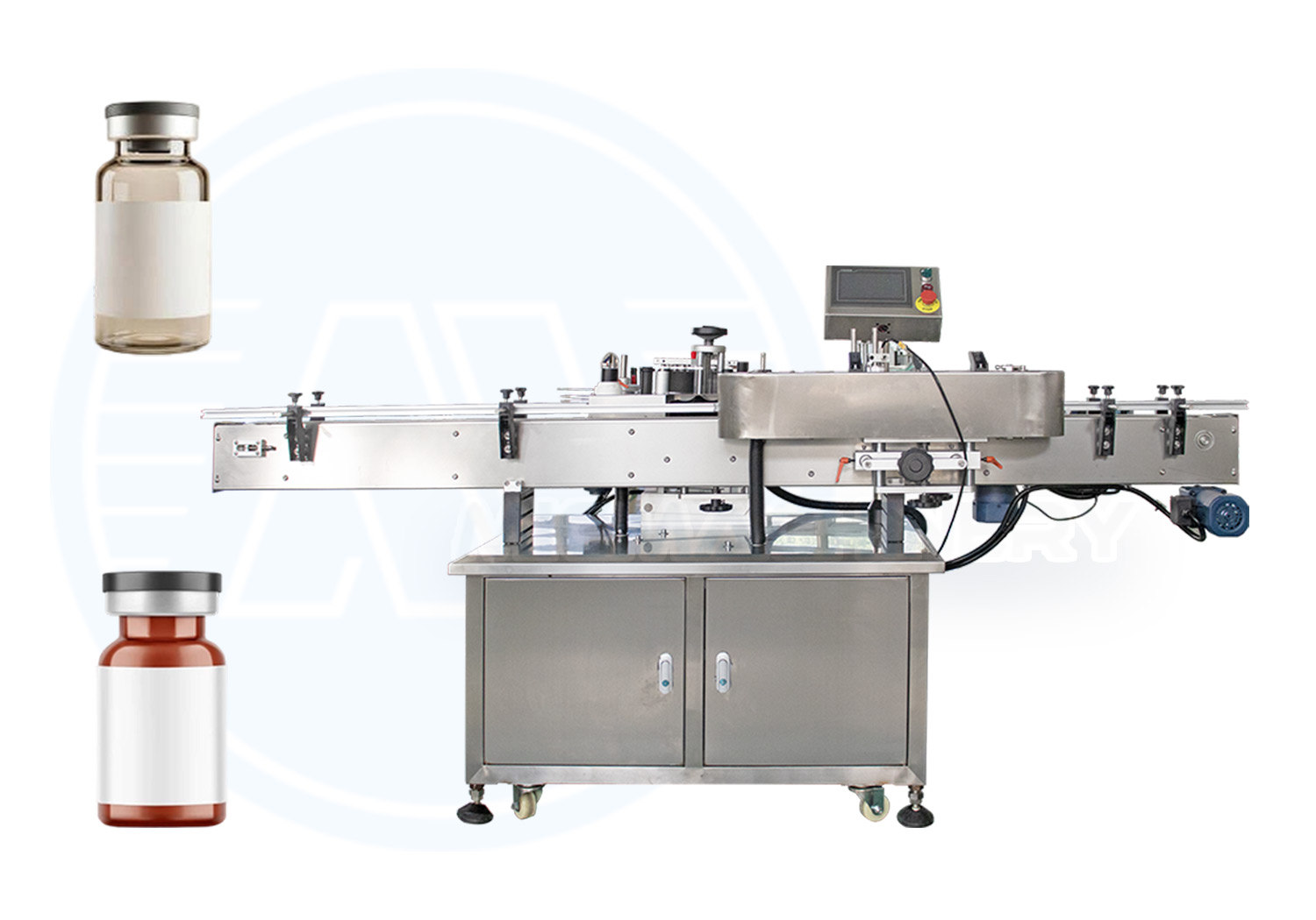 ampoule labeling machine