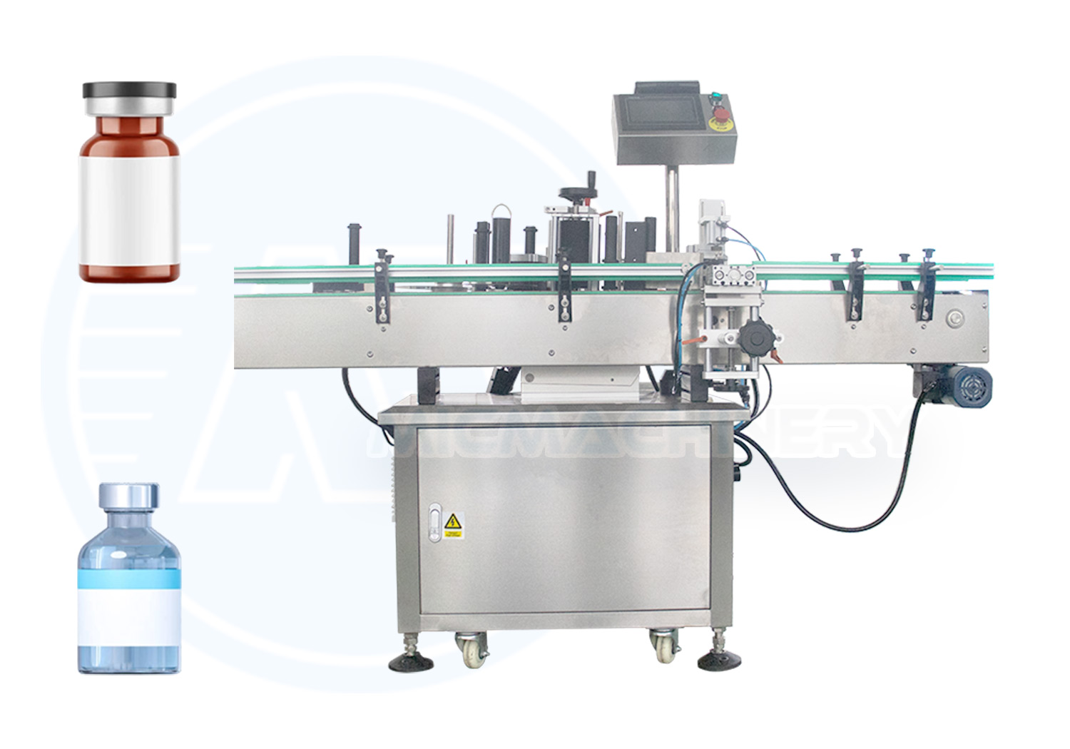automatic vial labeling system