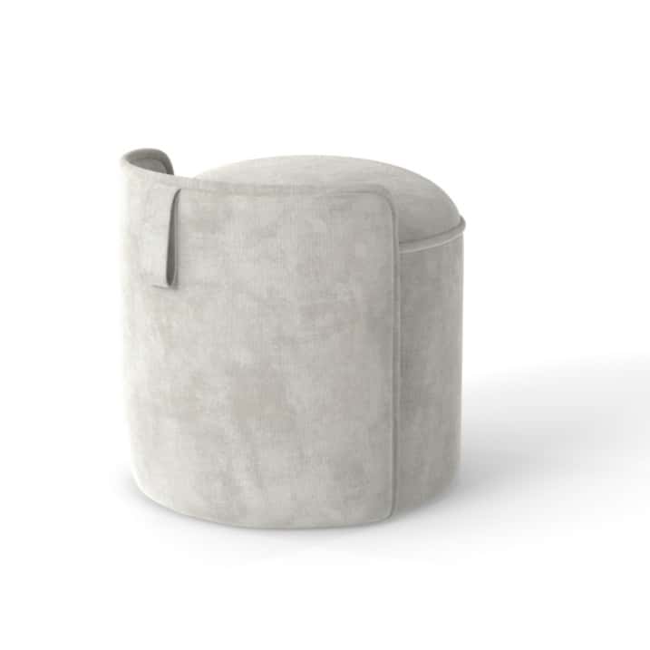 small stool with backrest