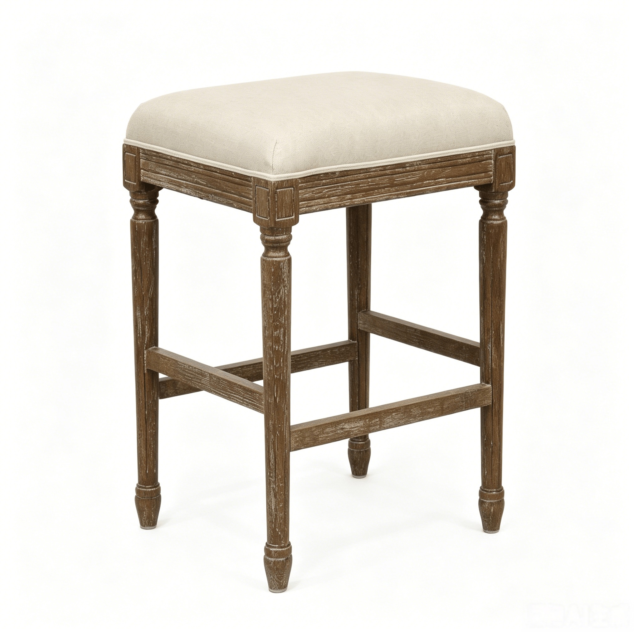 solid wood bar stool