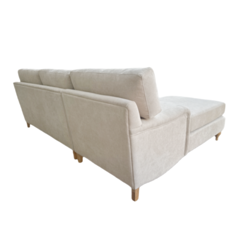rolled arm sectional