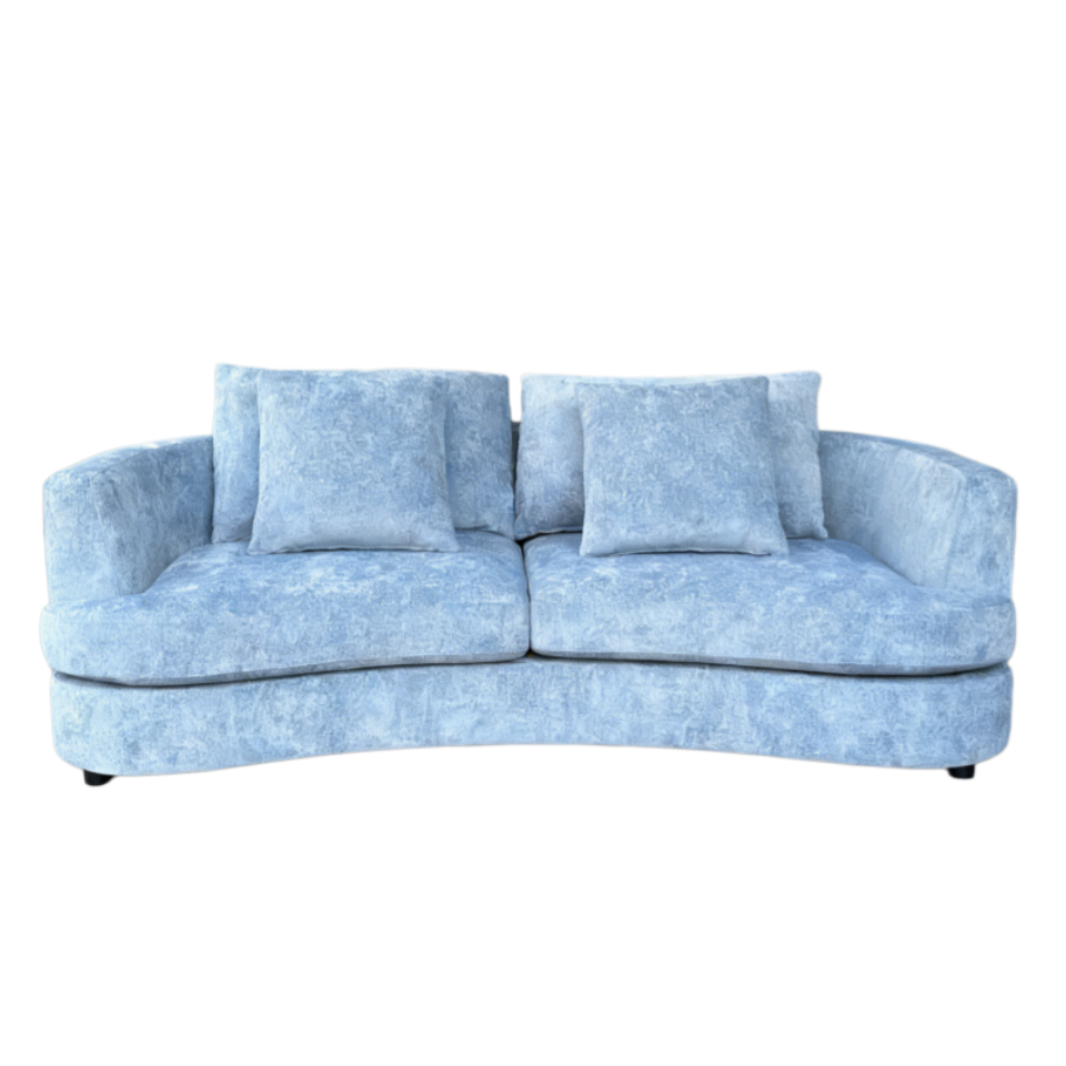 curved sofa