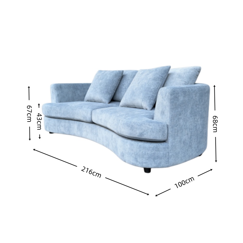 chenille fabric sofa