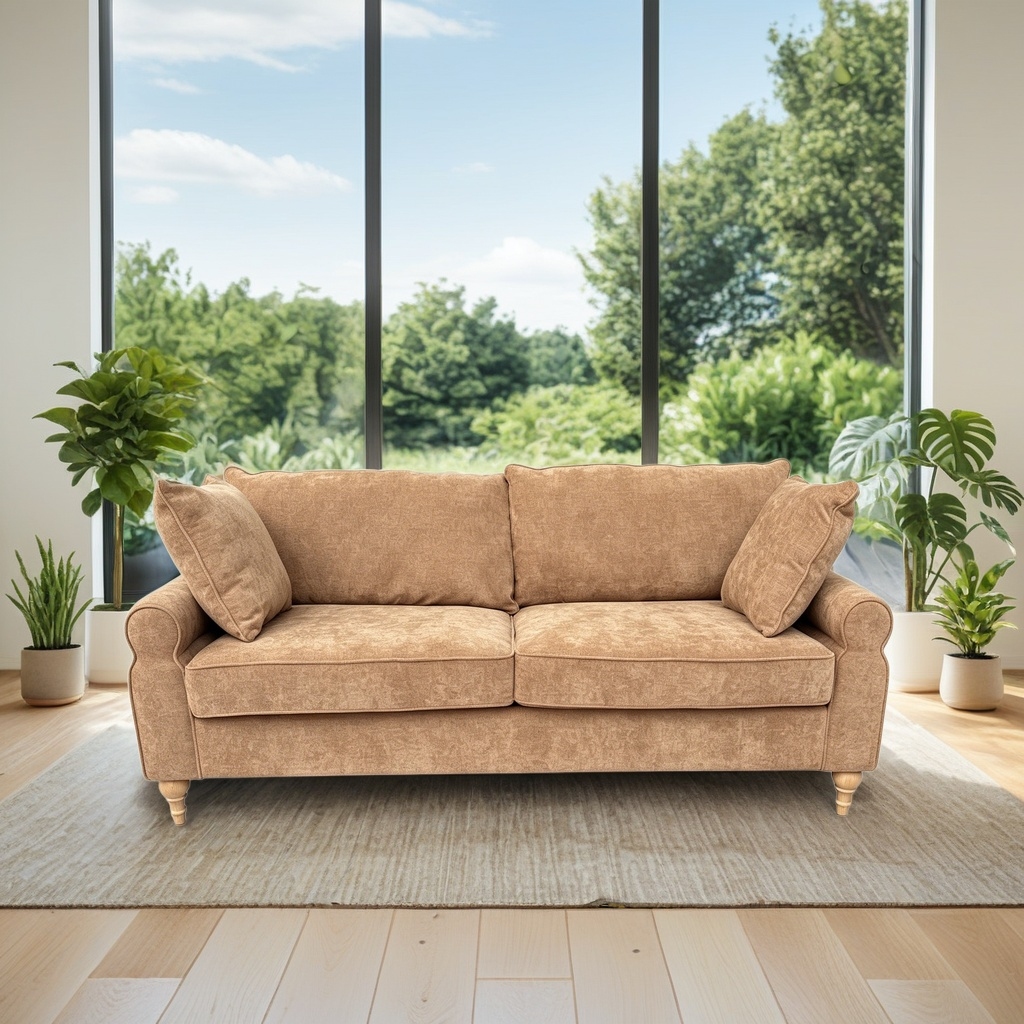comfortable upholstered sofa