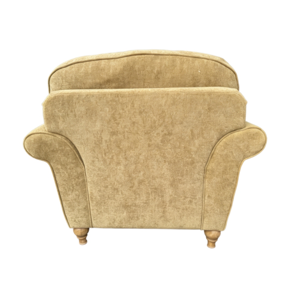 Soft chenille accent chair wholesale