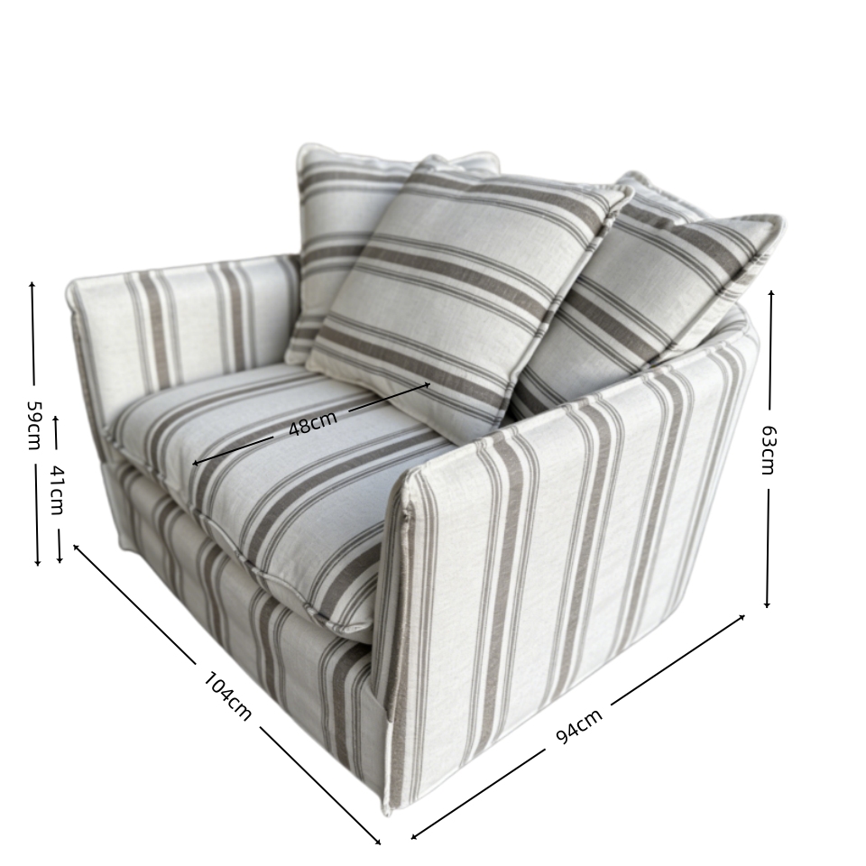 ergonomic lounge chair