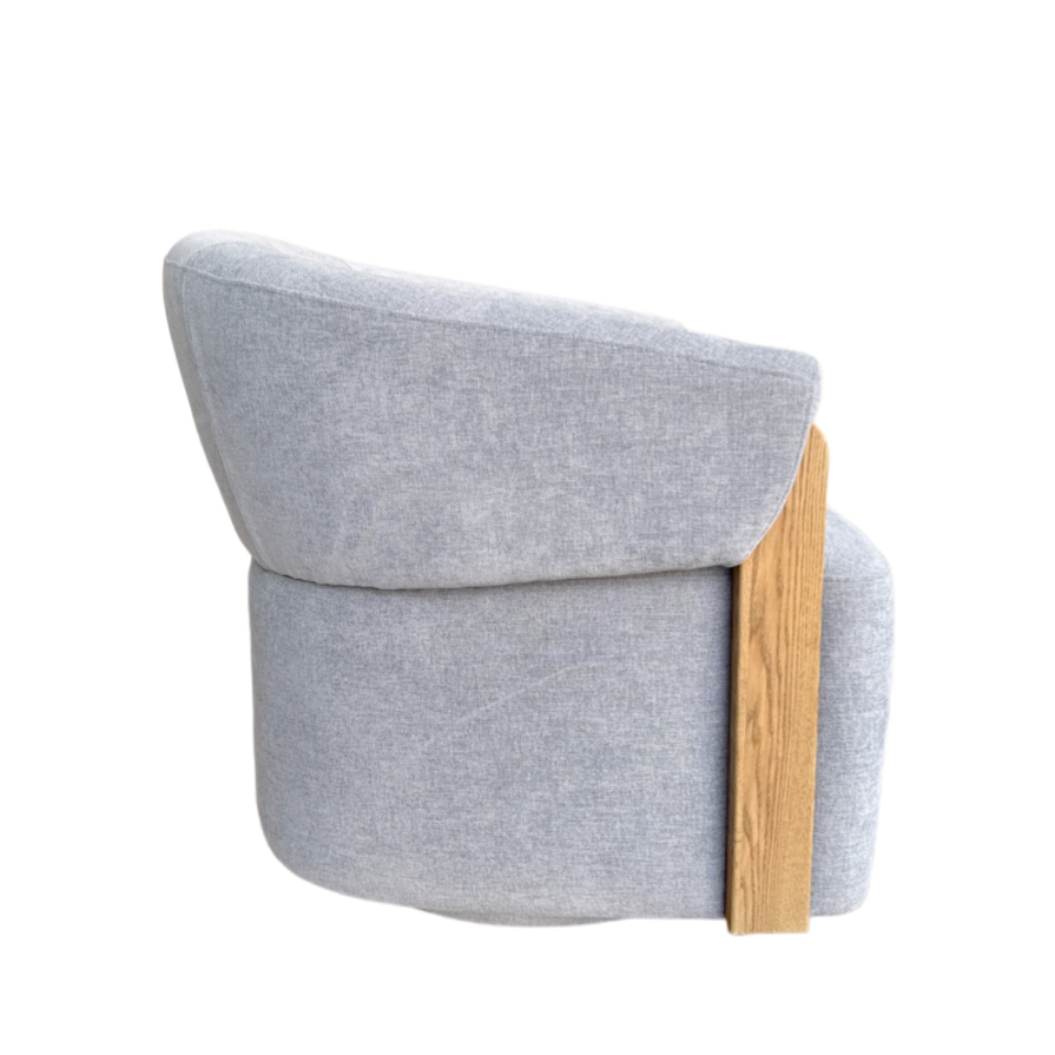 ash wood accent chair