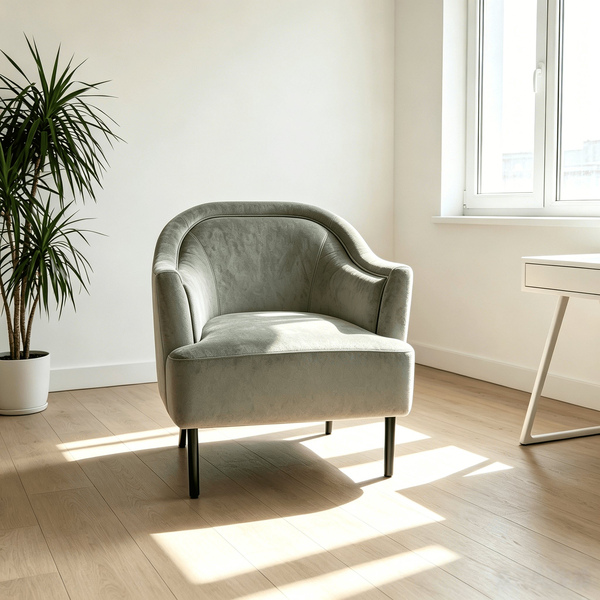 upholstered accent chair