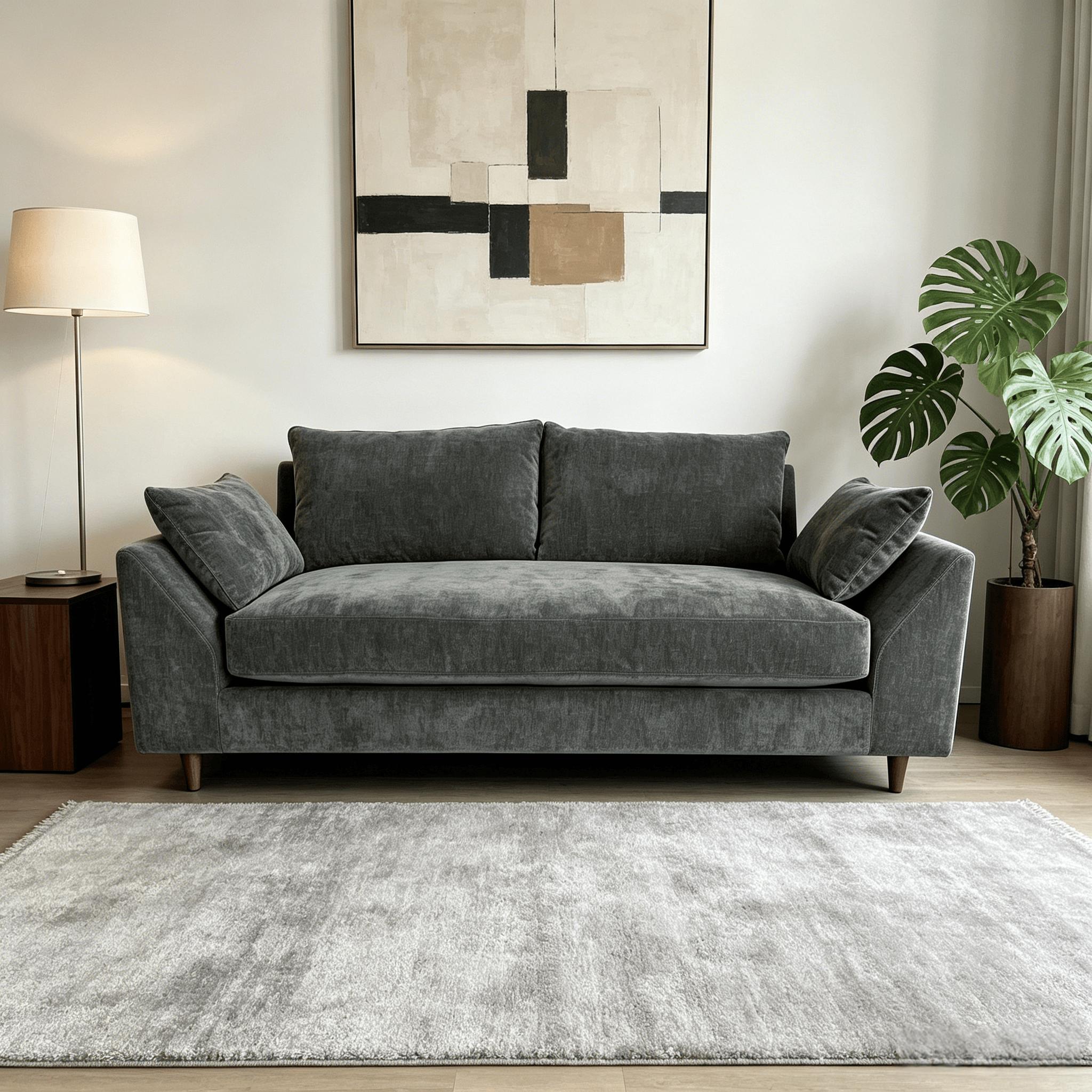 upholstered sofa