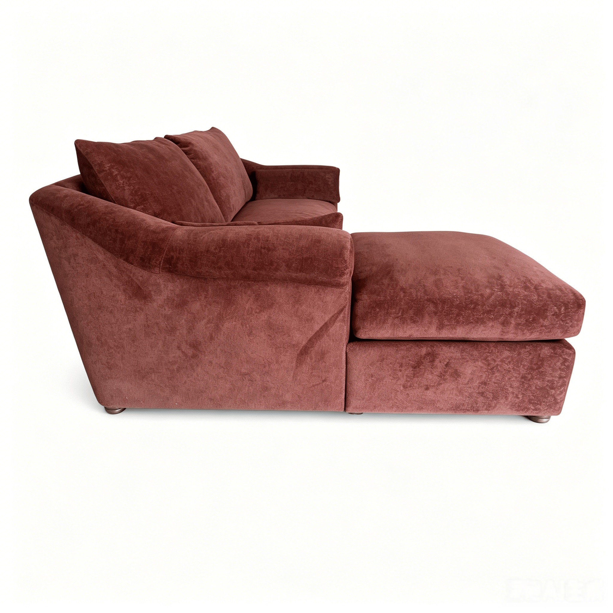modular feather cushion sofa