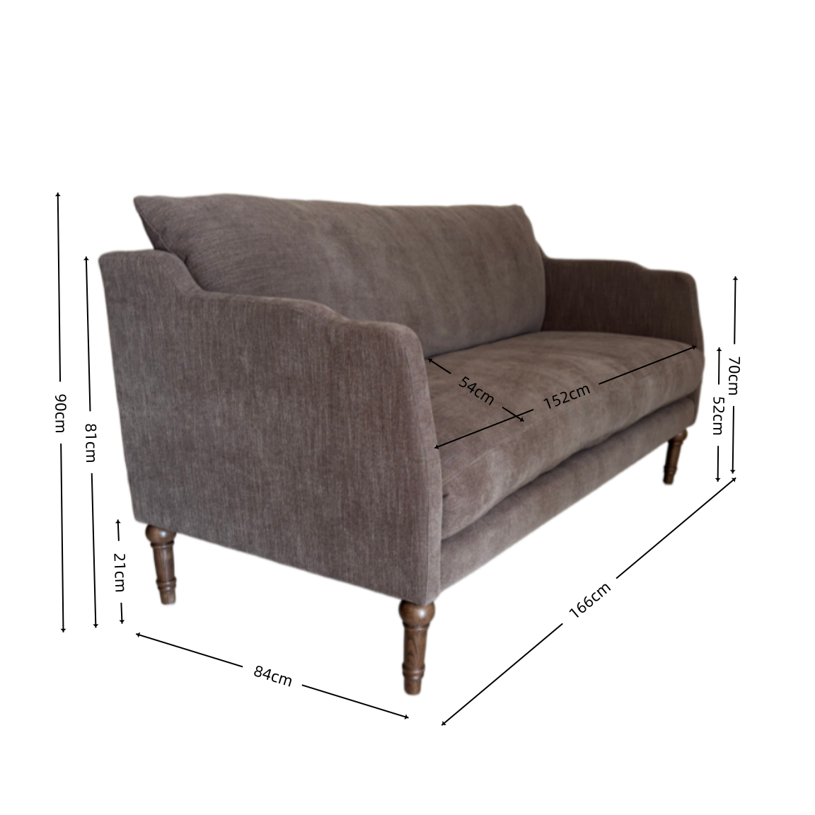  cafe furniture loveseat