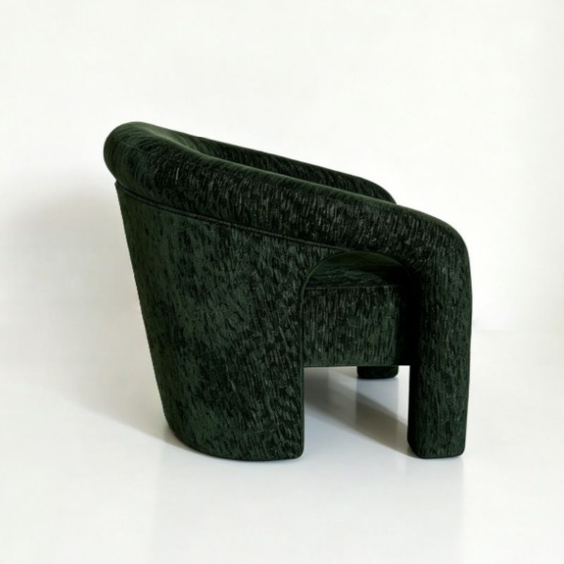  curved back chair