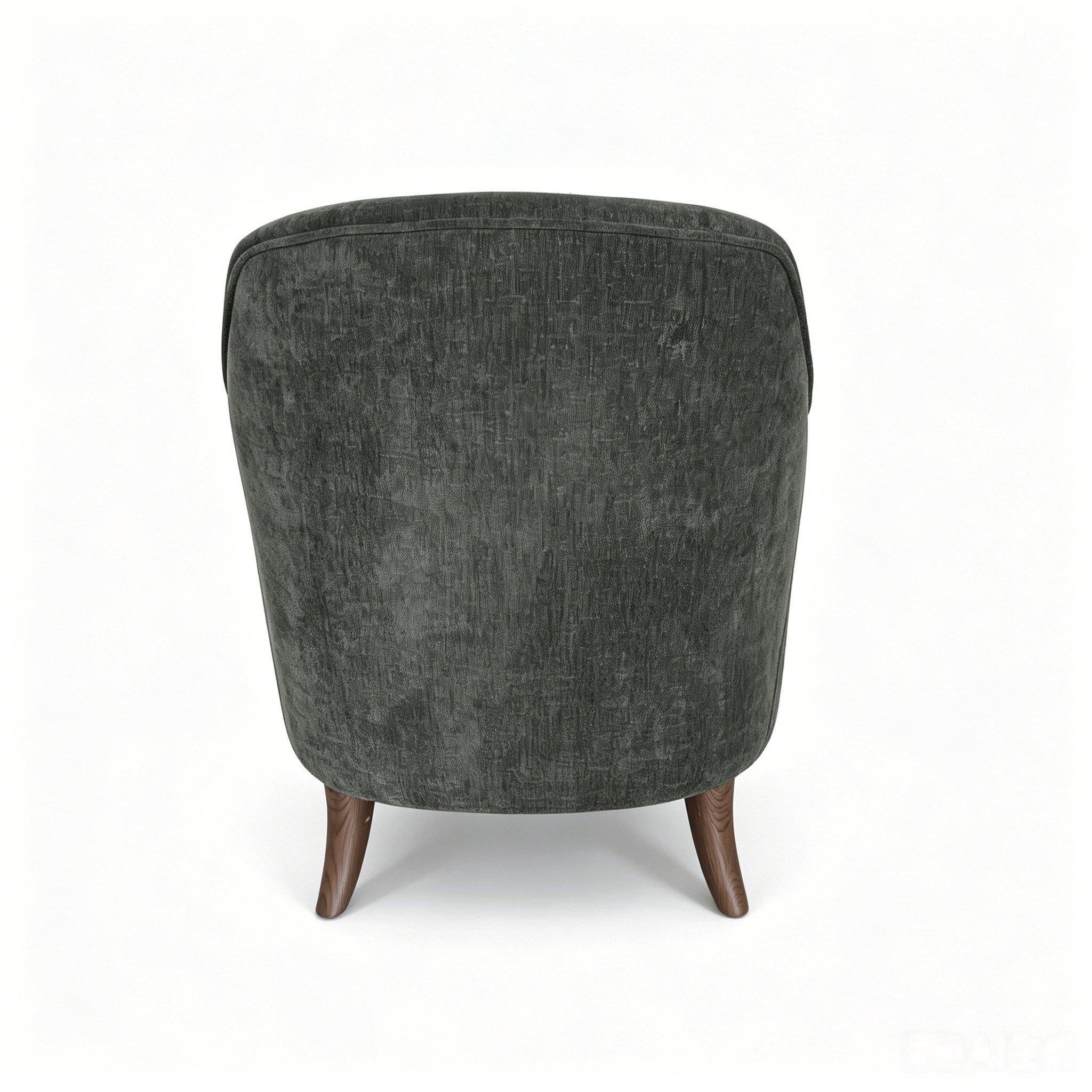 dark green armchair