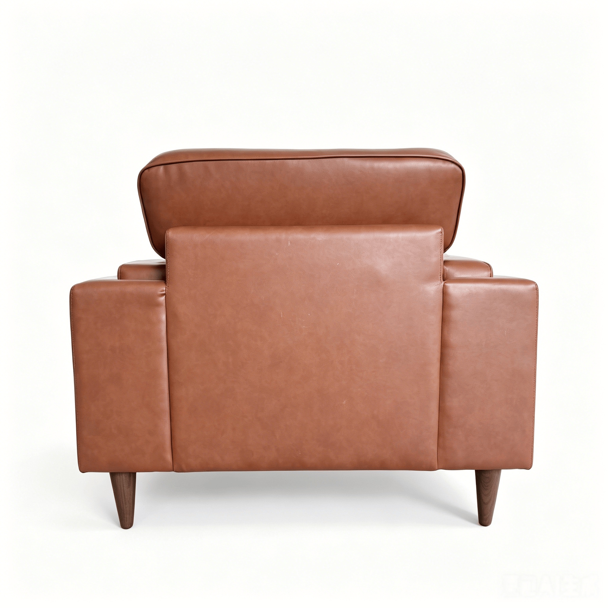 mid-century compact couch