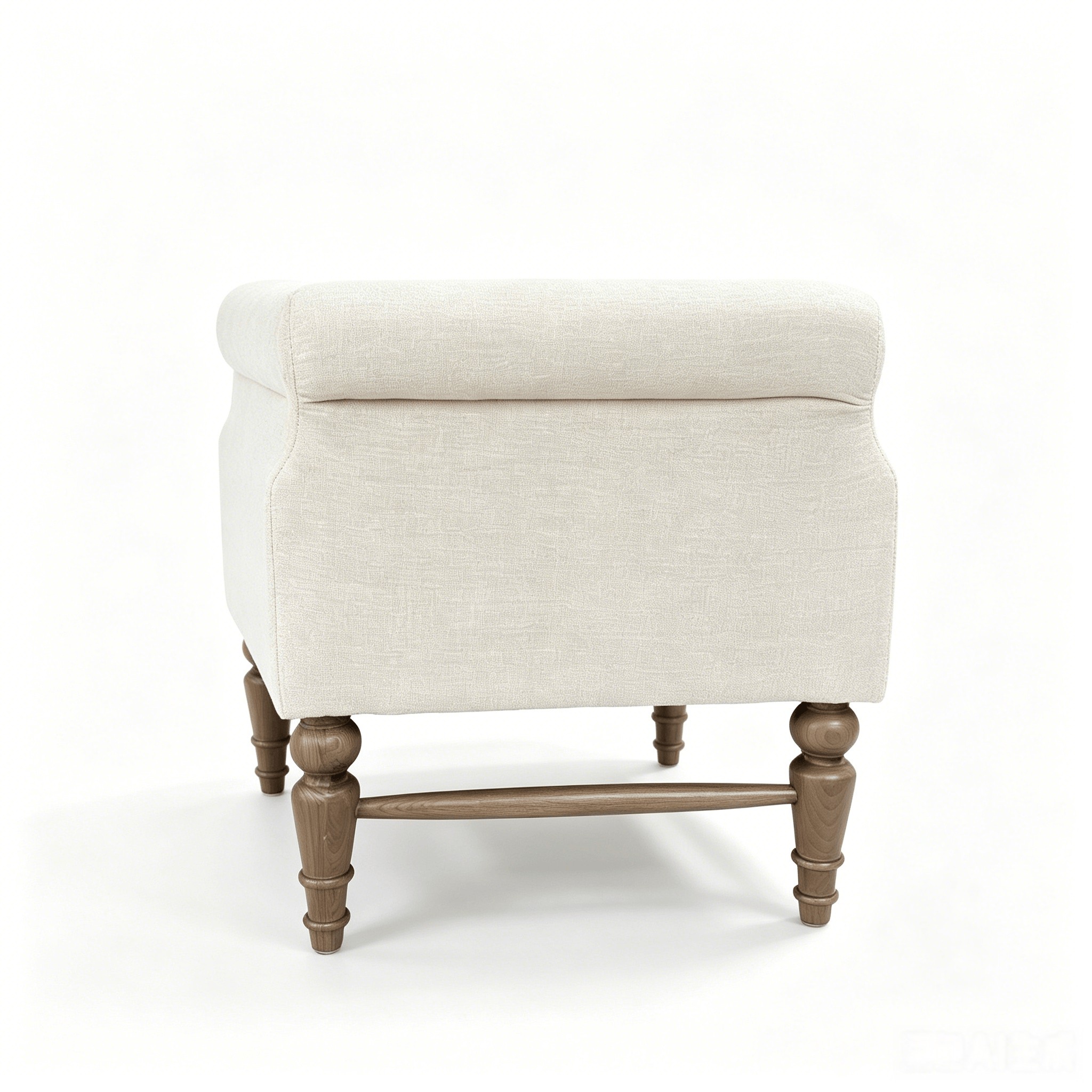 Linen Upholstered Bench