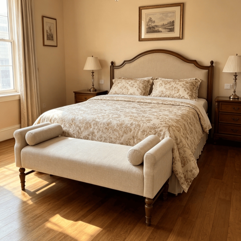 Hotel Bedroom Bench