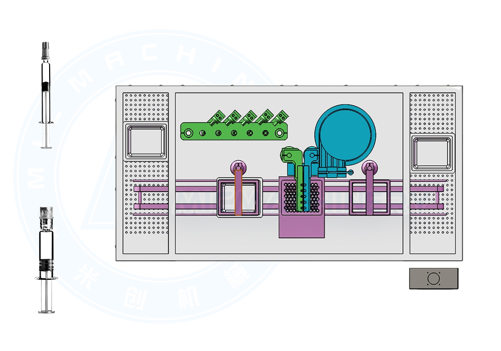 prefilled syringe filling machine