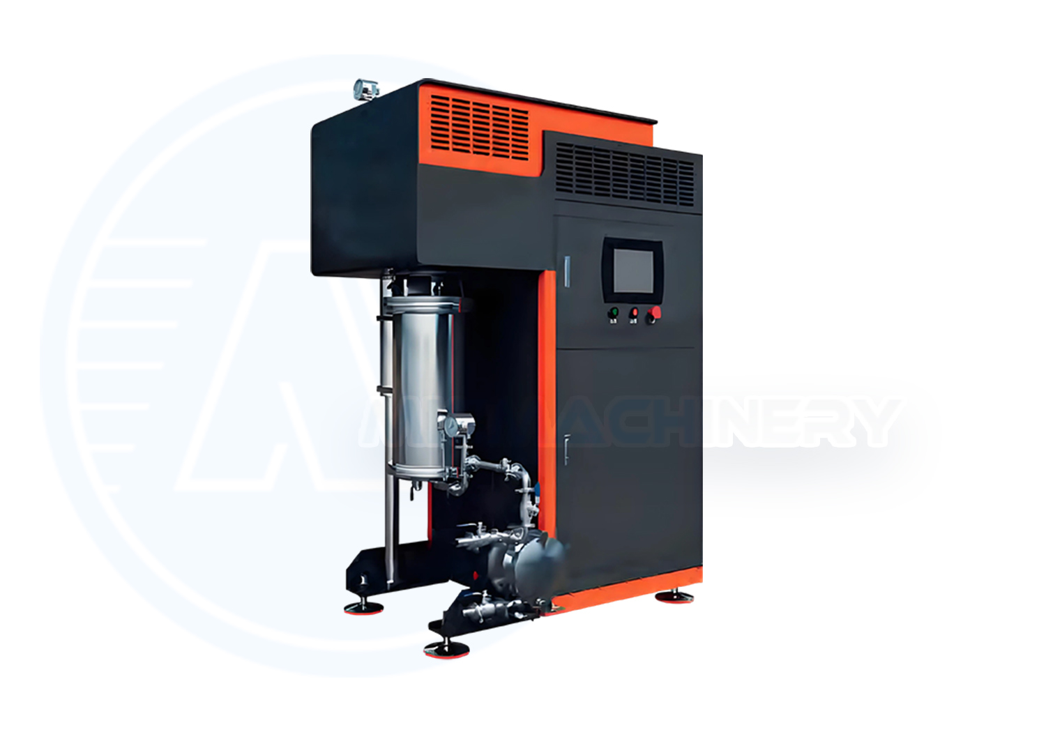 Vertical sand mill