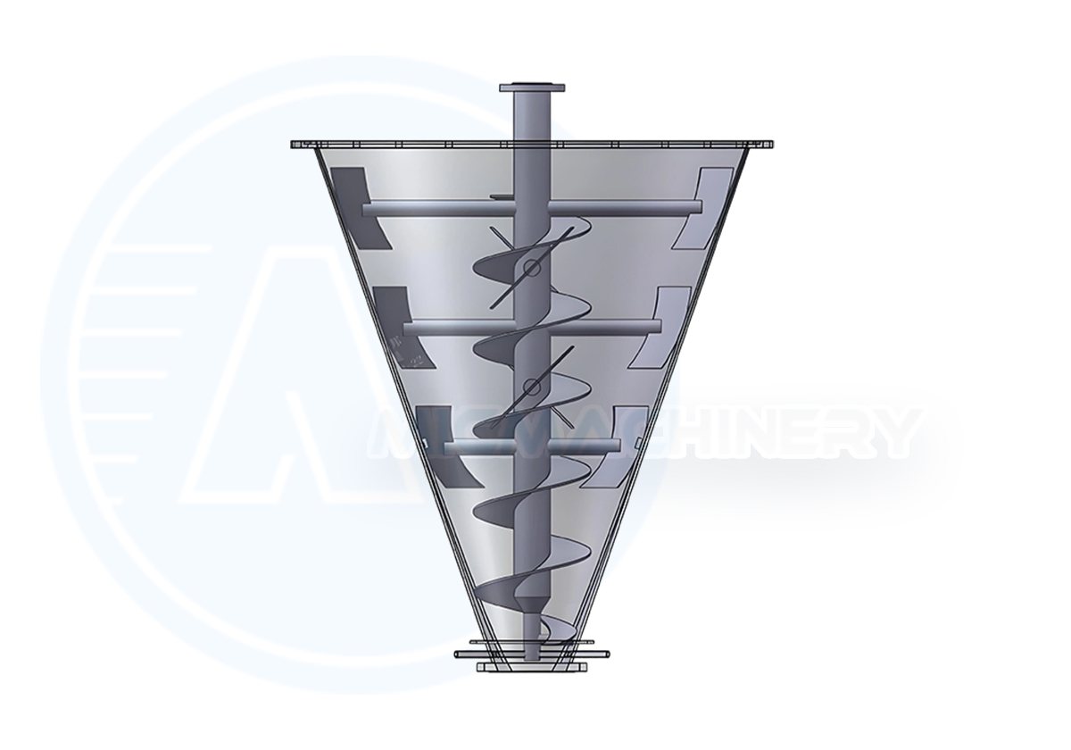 vertical ribbon blender