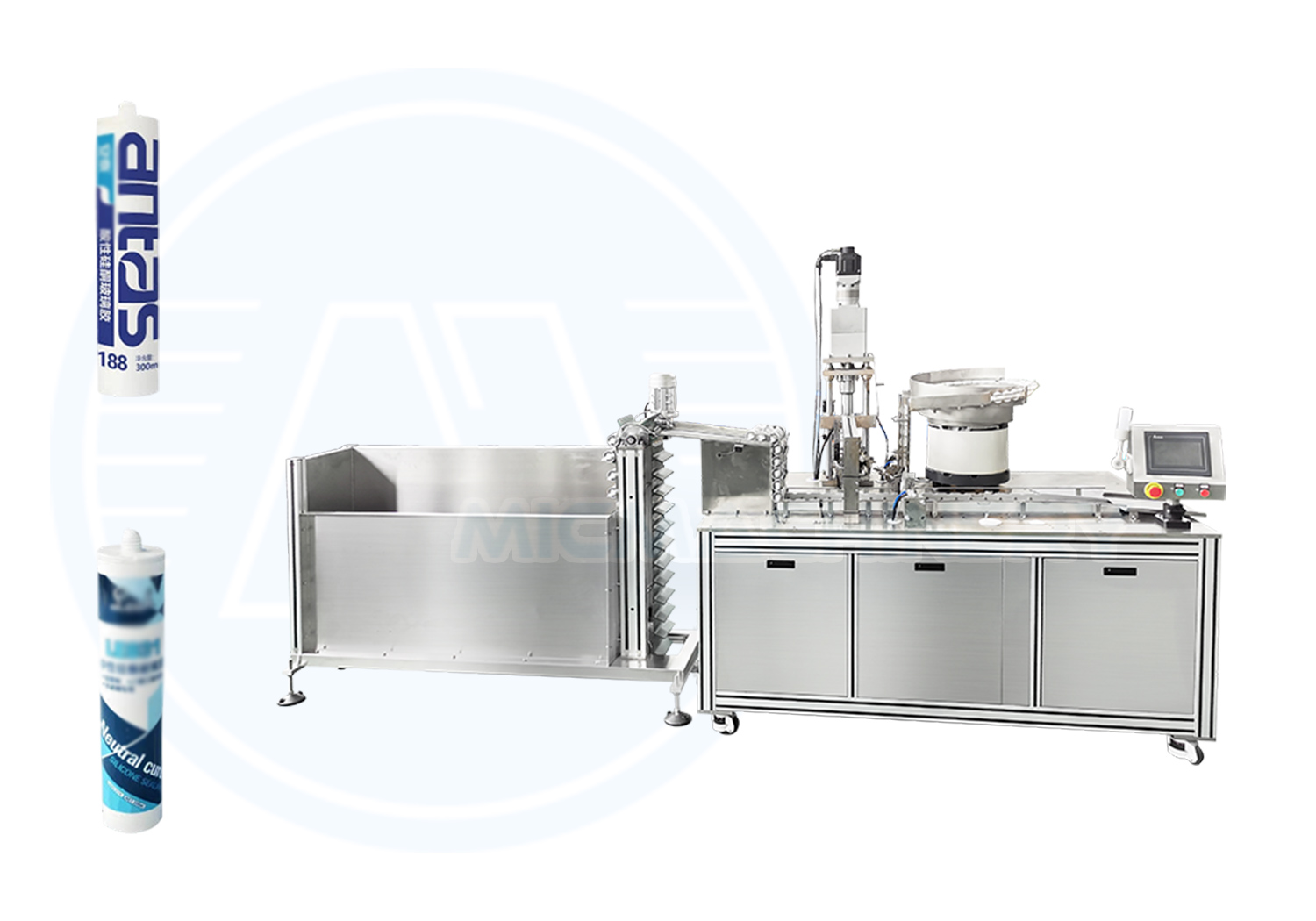silicone sealant filling machine