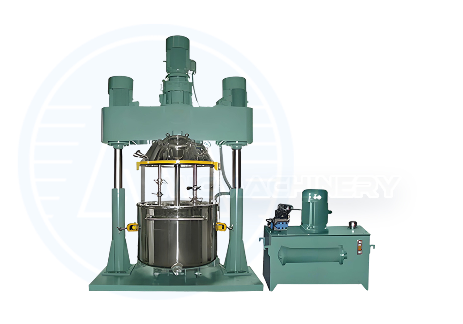 double planetary dispersing mixer