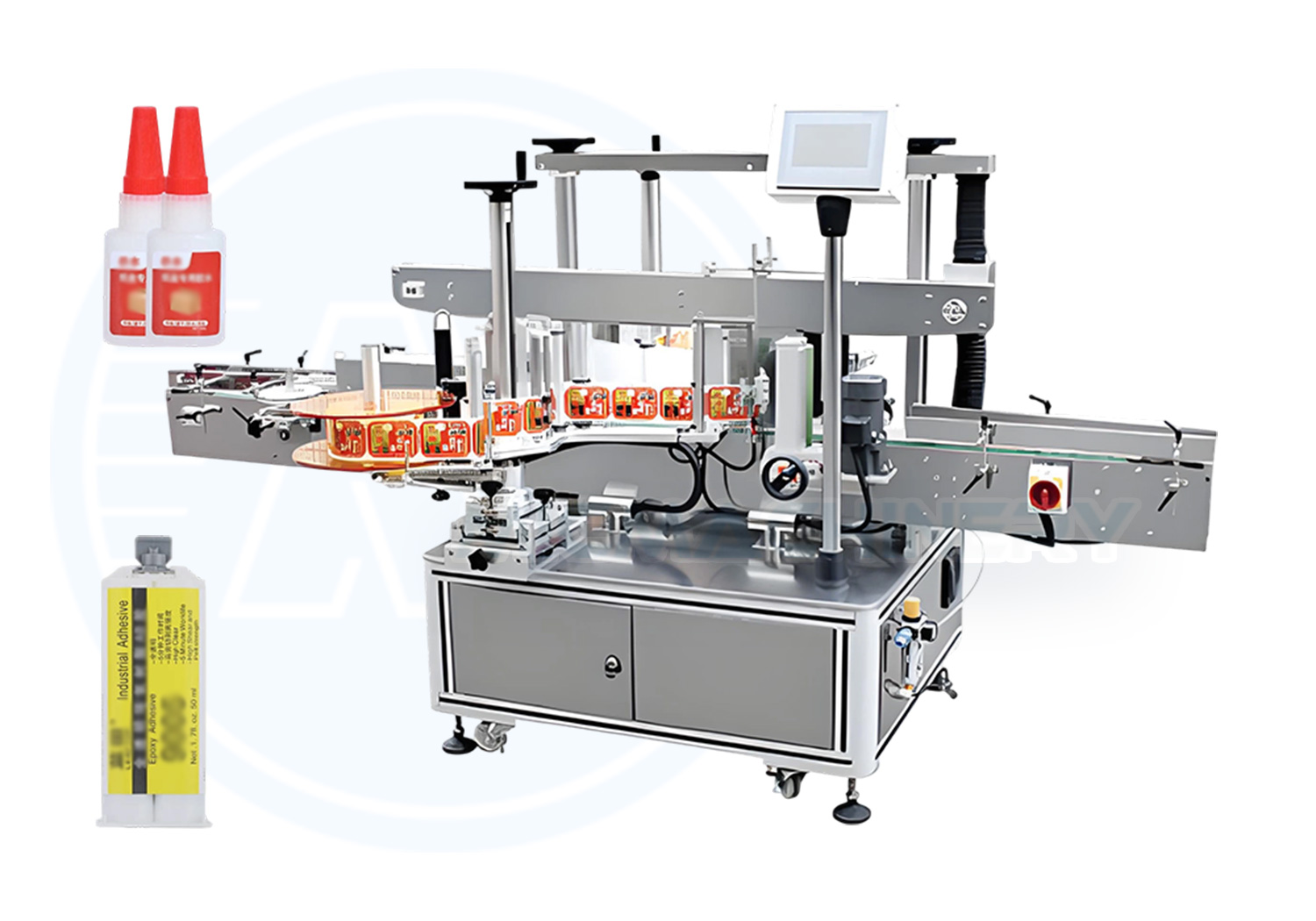 double side labeling machine