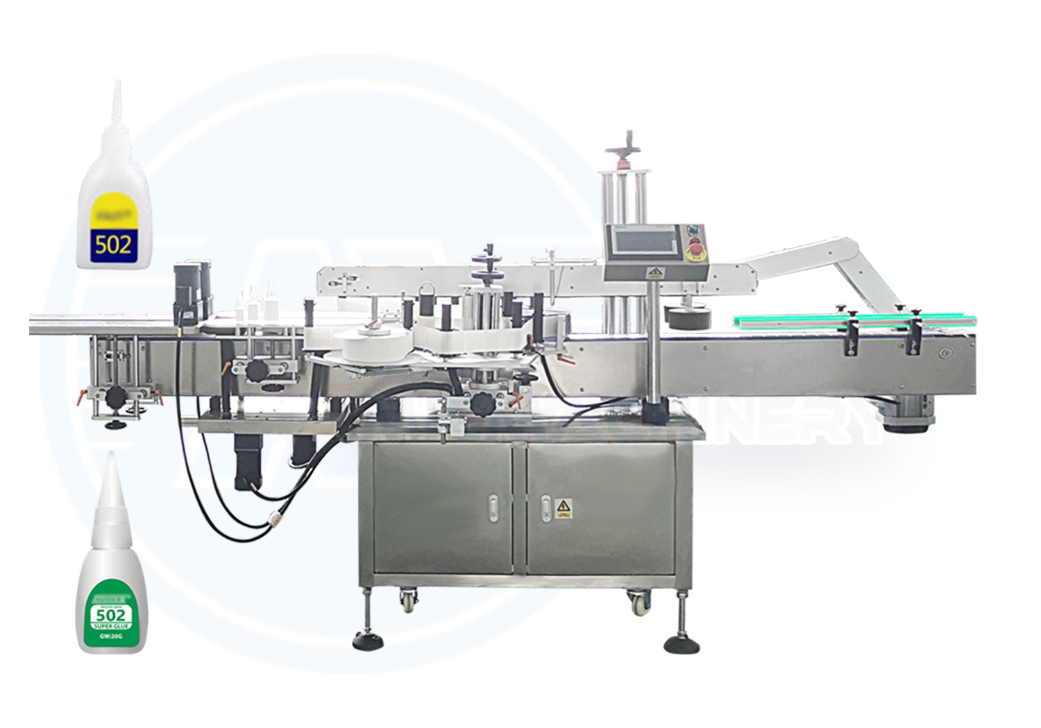 double side stick labeling machine