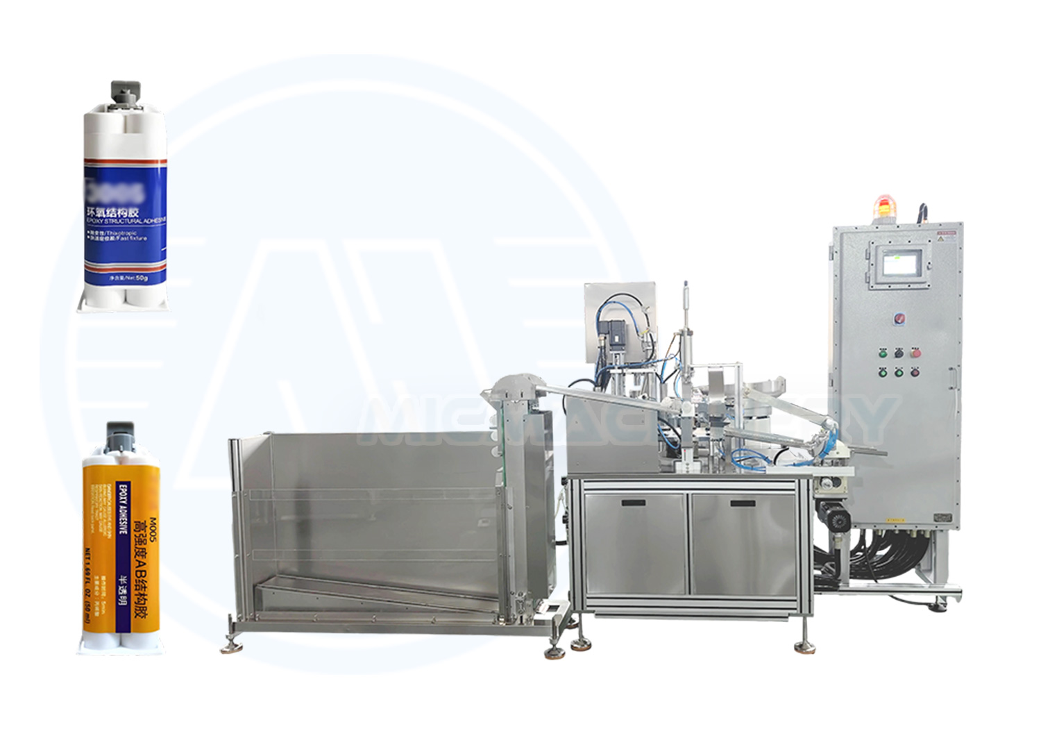 silicone cartridge filling machine
