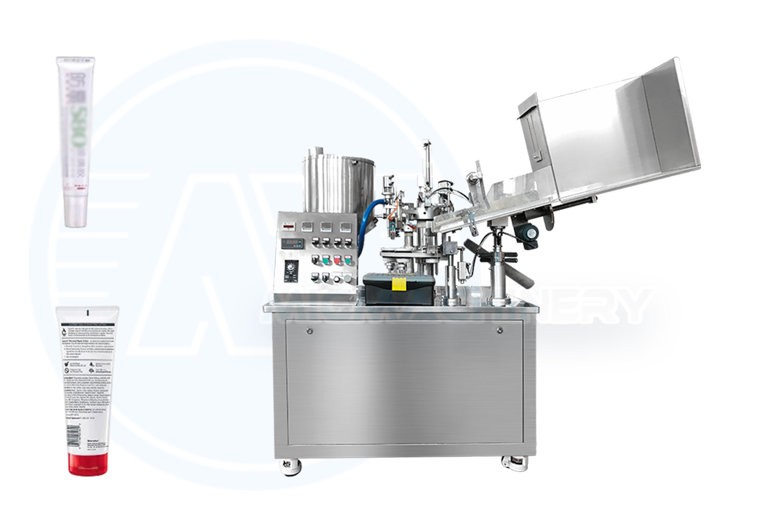 small plastic tube filling machine