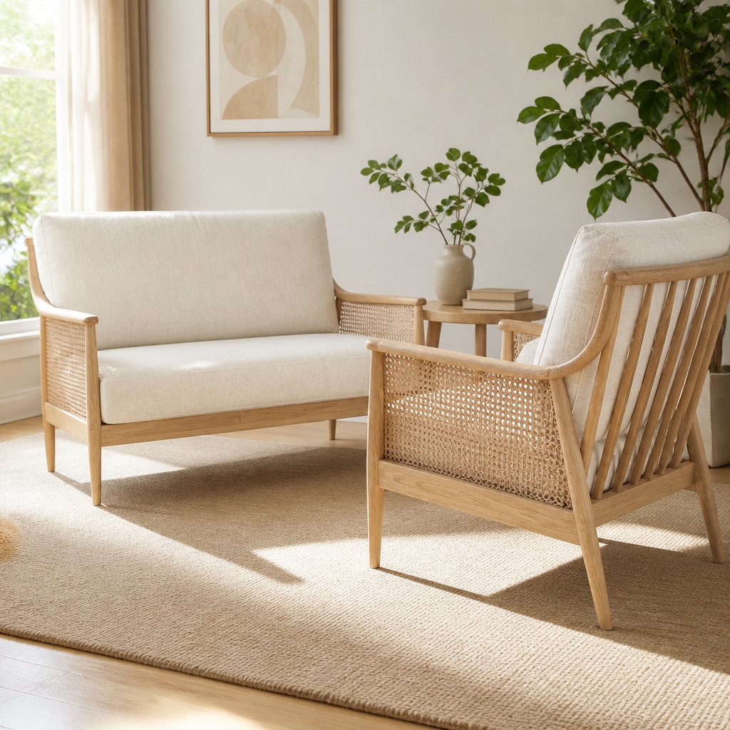 cane armchair wholesale