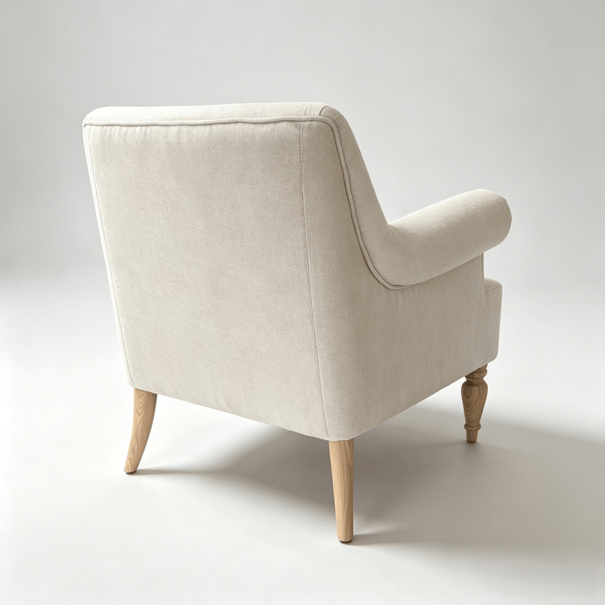 high back accent chair 
