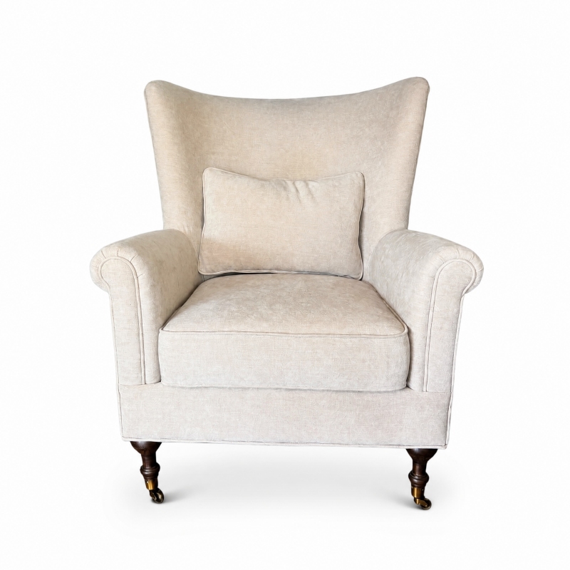 Classic wingback comfort