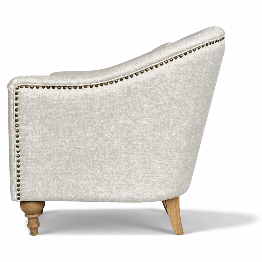 barrel accent chair