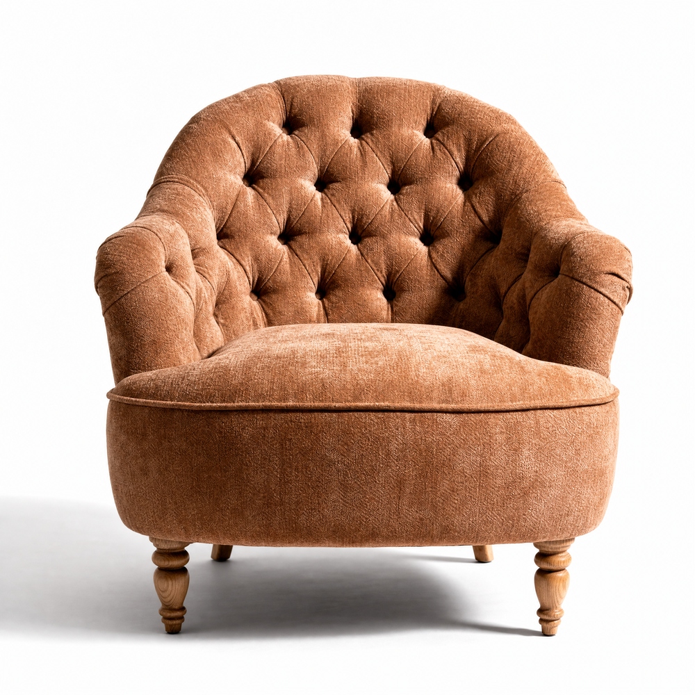 Button Tufted Back