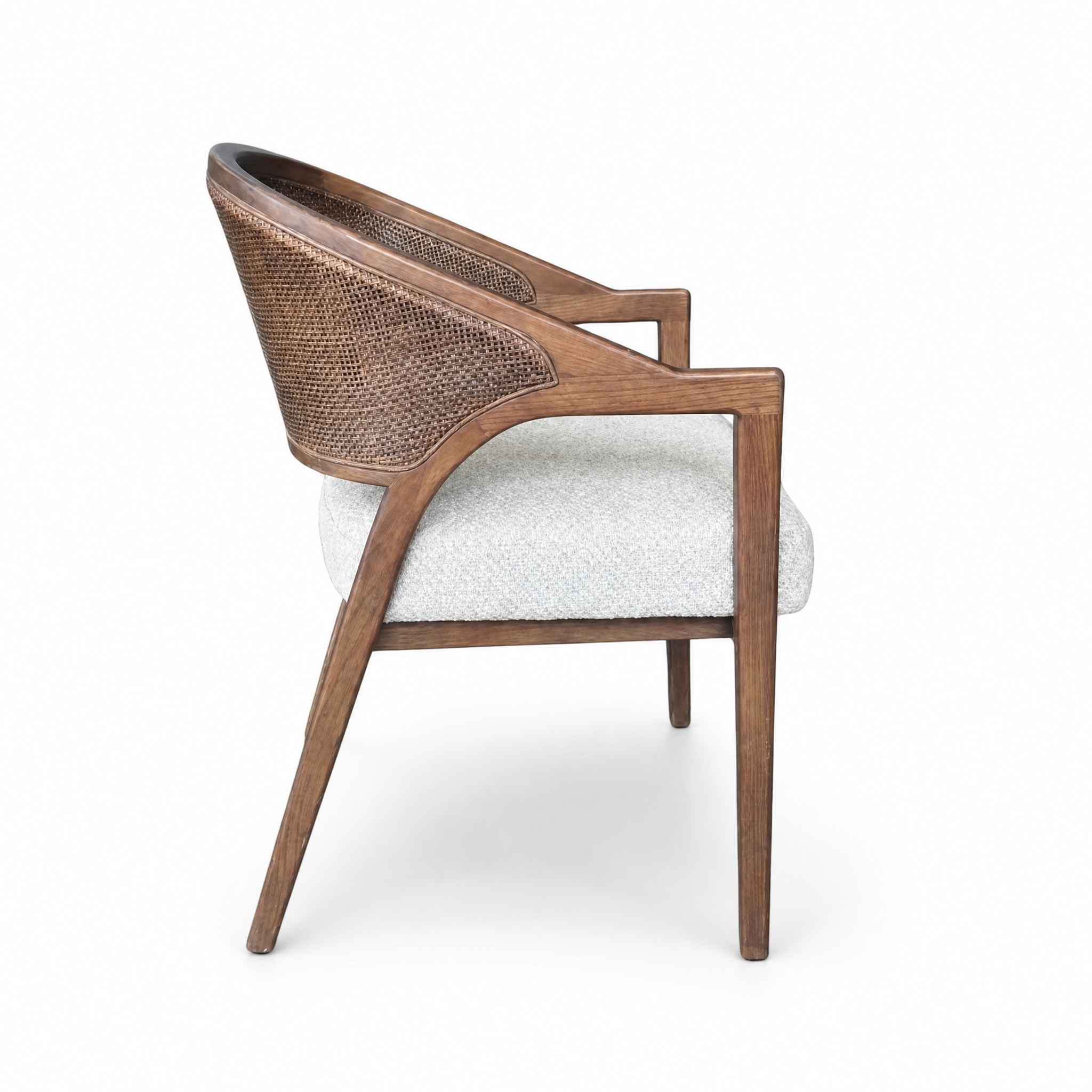 rattan dining armchair