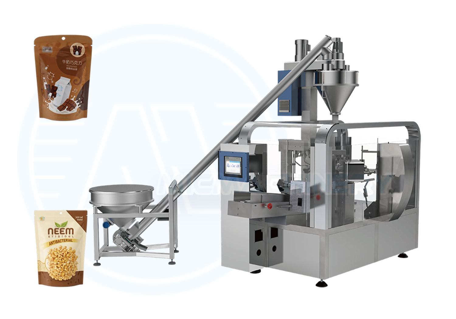 standing pouch filling machine