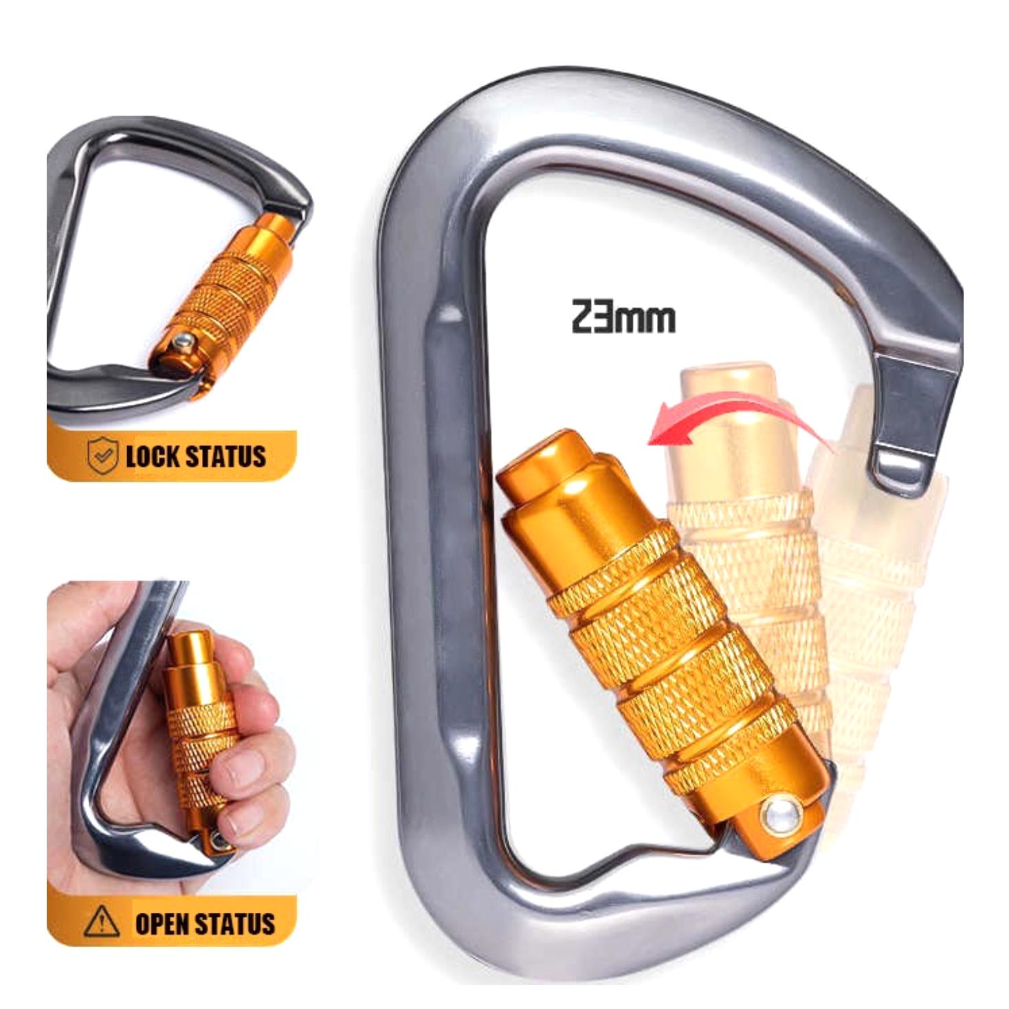 rock climbing carabiner