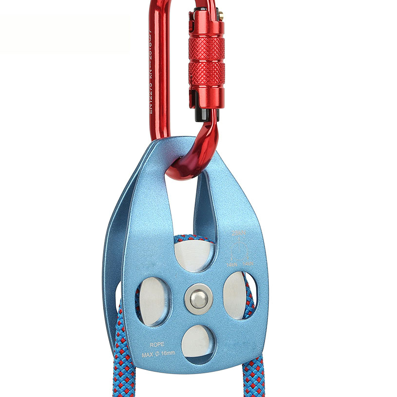 mountain climbing pulley