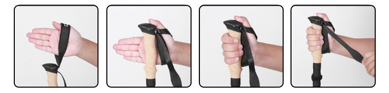 retractable hiking stick