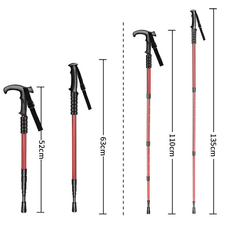 folding trekking poles