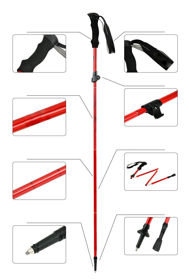 portable hiking stick