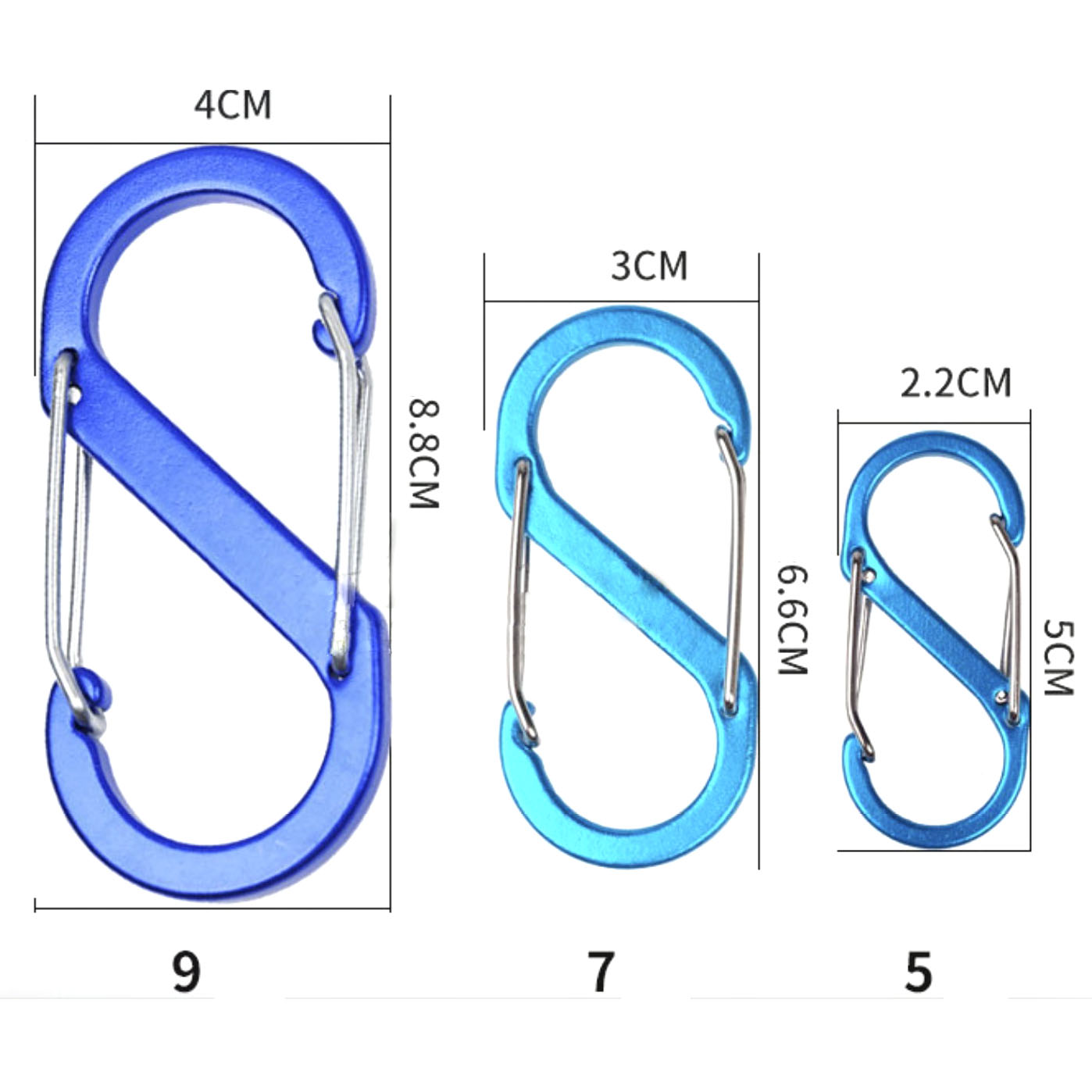 carabiner clip keychain