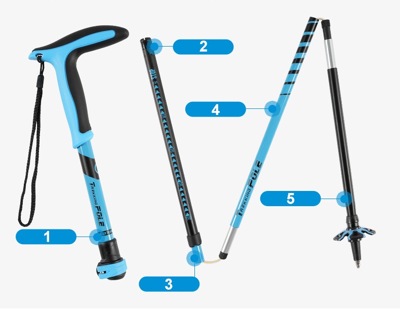 aluminum trekking pole