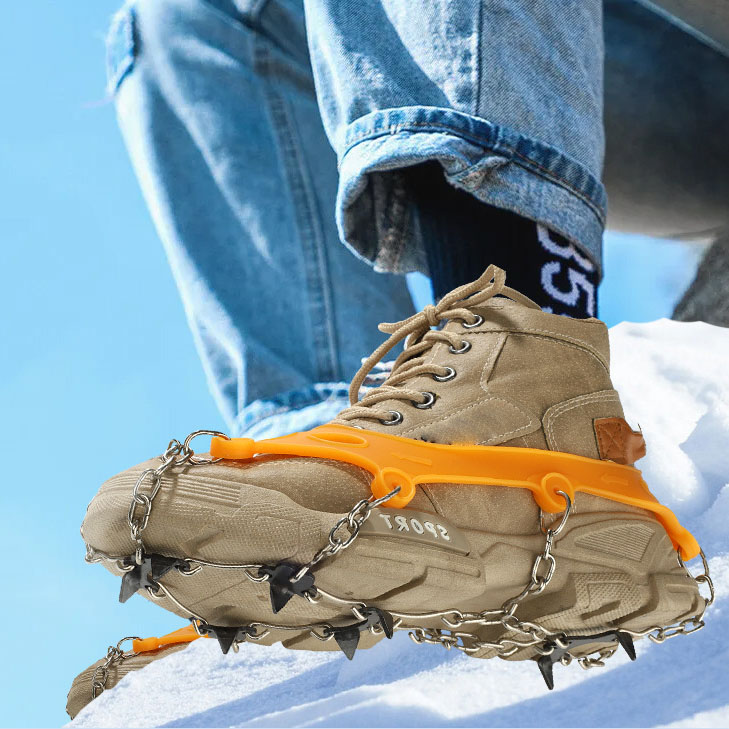 shoe grippers for ice and snow