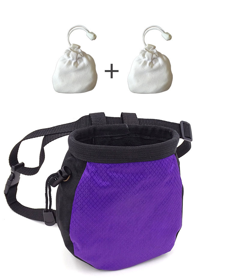 chalk bag with pocket