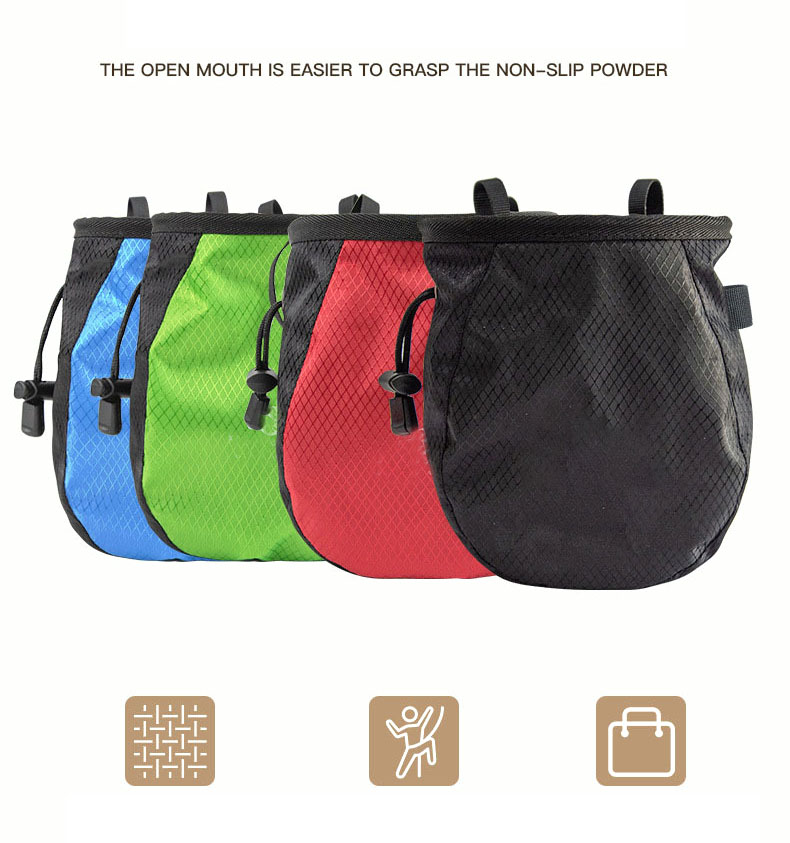 powder bag for rock climbing